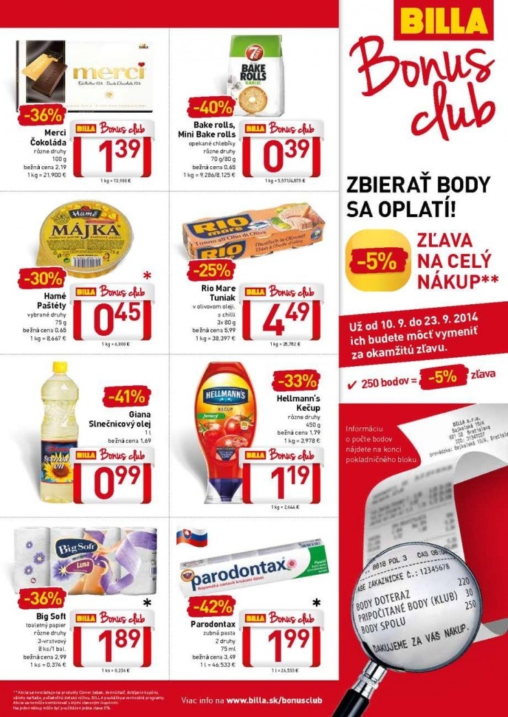 leták Billa leták - hurá do školy strana 9 leták Billa leták - hurá do školy strana 9