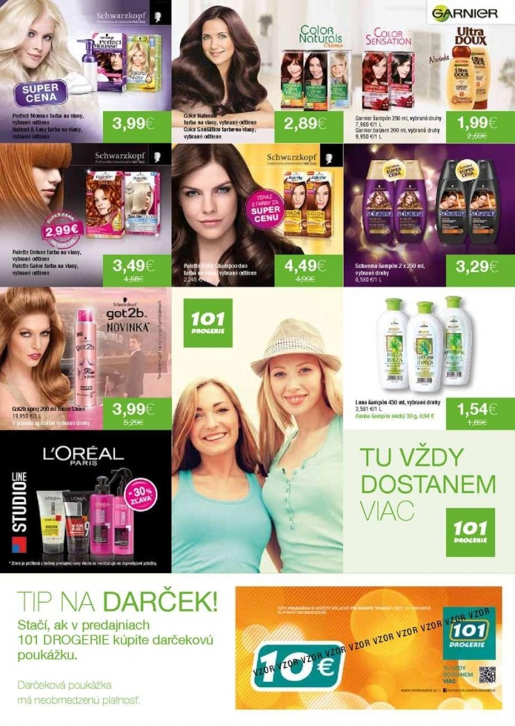 leták exkluzívny leták 101 Drogerie strana 4 leták exkluzívny leták 101 Drogerie strana 4