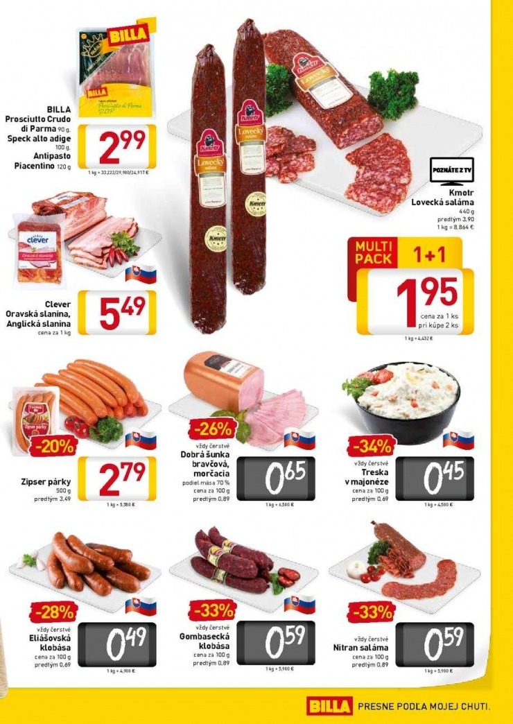 leták akčný leták Billa strana 3 leták akčný leták Billa strana 3