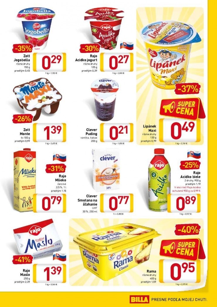 leták akčný leták Billa strana 5 leták akčný leták Billa strana 5