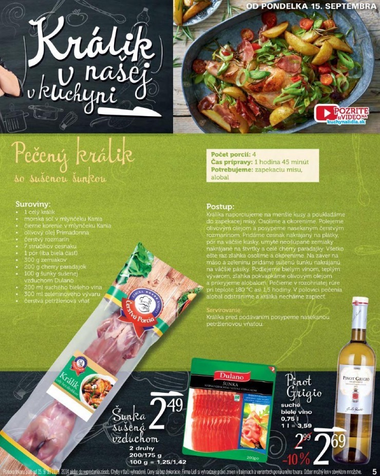 leták exkluzívny leták Lidl strana 5 leták exkluzívny leták Lidl strana 5