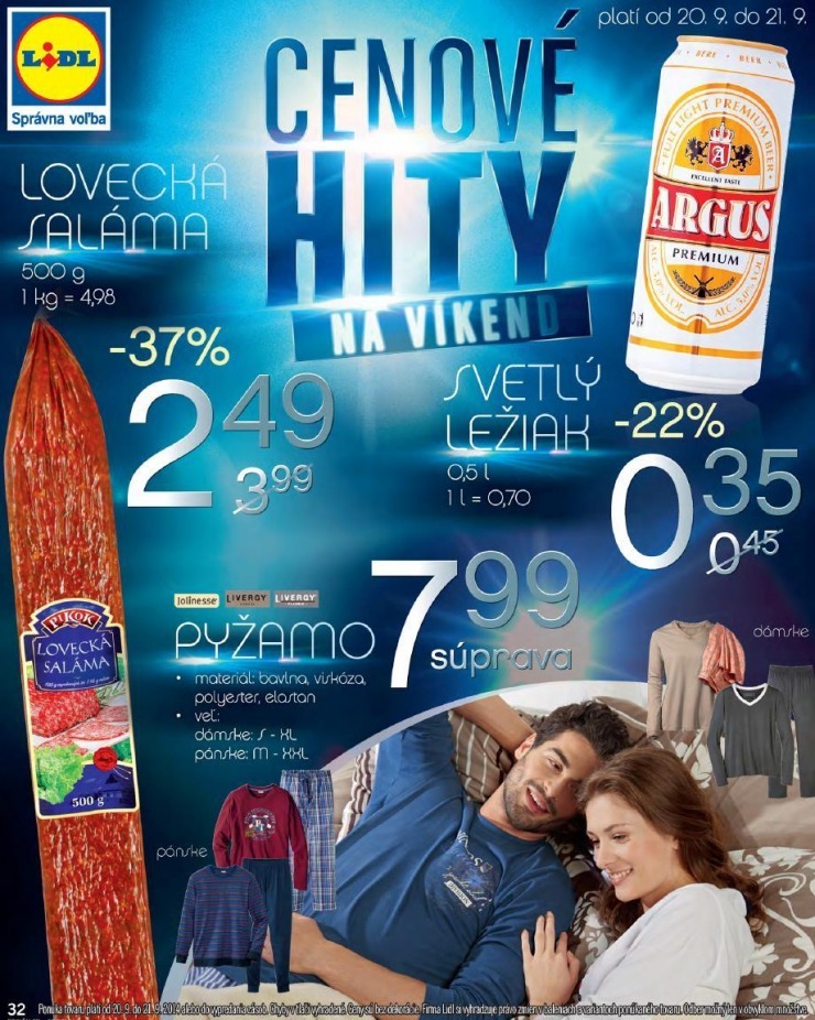 leták exkluzívny leták Lidl strana 32 leták exkluzívny leták Lidl strana 32