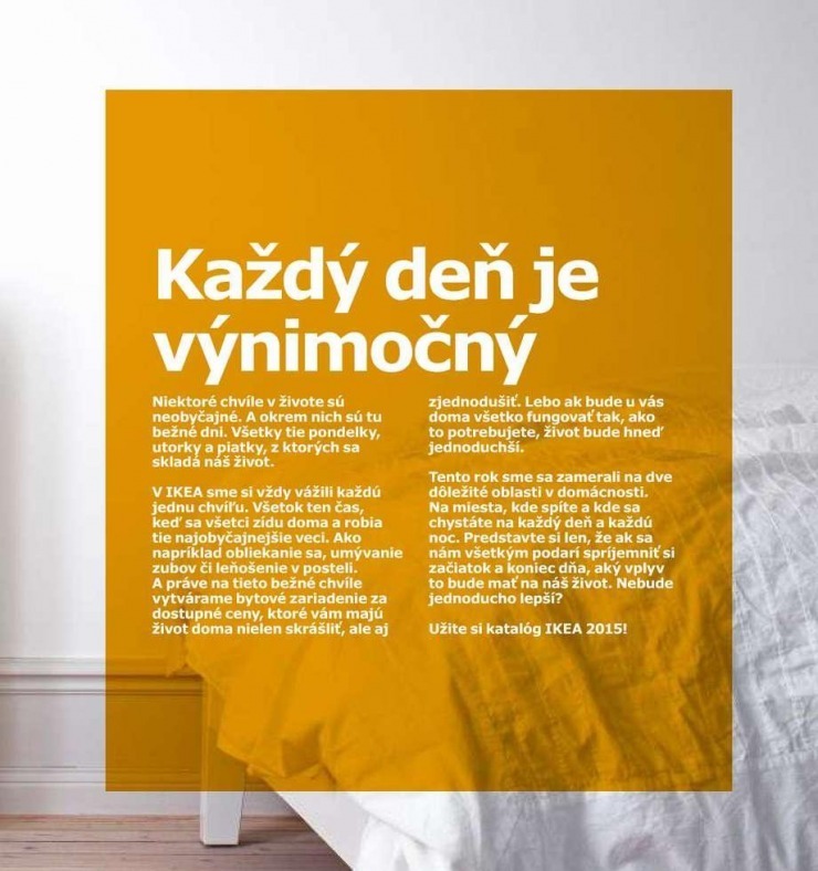 leták akčný katalóg Ikea 2015 strana 3 leták akčný katalóg Ikea 2015 strana 3