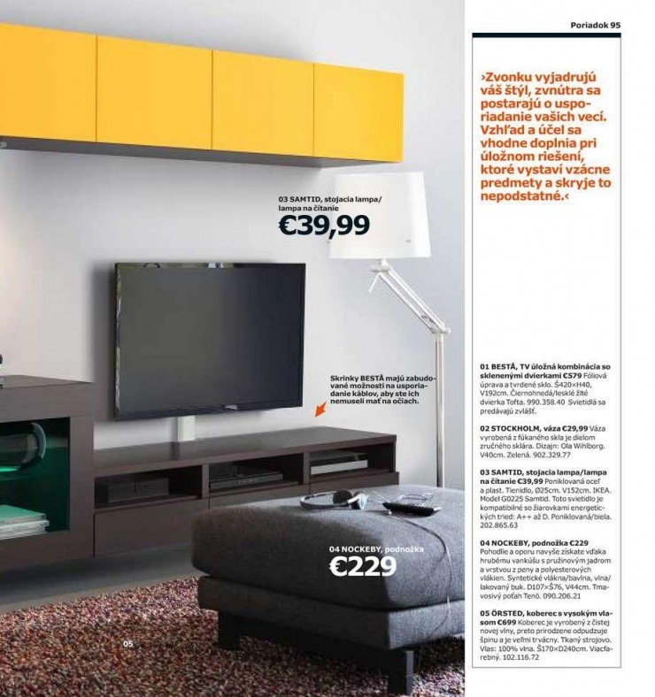 leták akčný katalóg Ikea 2015 strana 95 leták akčný katalóg Ikea 2015 strana 95