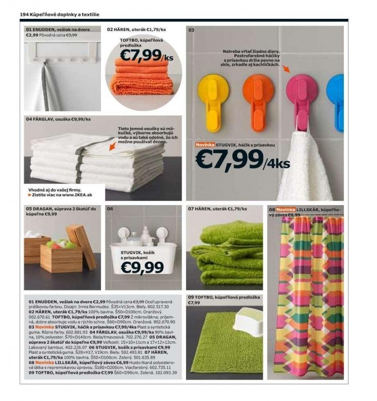 leták akčný katalóg Ikea 2015 strana 194 leták akčný katalóg Ikea 2015 strana 194