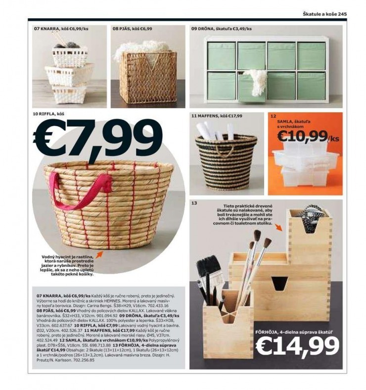 leták akčný katalóg Ikea 2015 strana 245 leták akčný katalóg Ikea 2015 strana 245