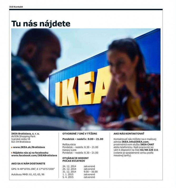leták akčný katalóg Ikea 2015 strana 310 leták akčný katalóg Ikea 2015 strana 310