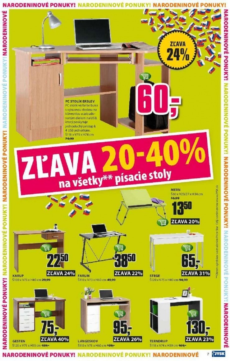 leták akciový leták Jysk strana 7 leták akciový leták Jysk strana 7