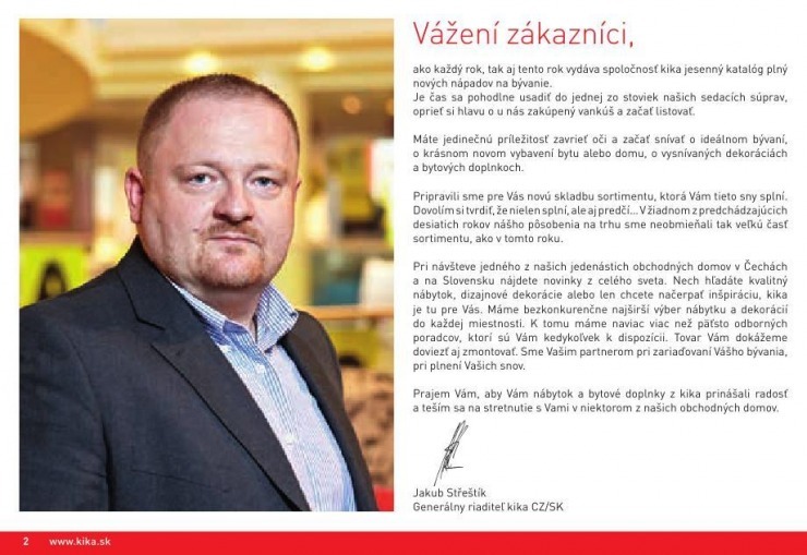 leták kika - jesenný katalóg 2014 strana 2 leták kika - jesenný katalóg 2014 strana 2