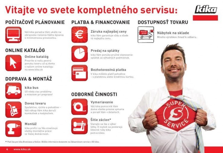 leták kika - jesenný katalóg 2014 strana 4 leták kika - jesenný katalóg 2014 strana 4