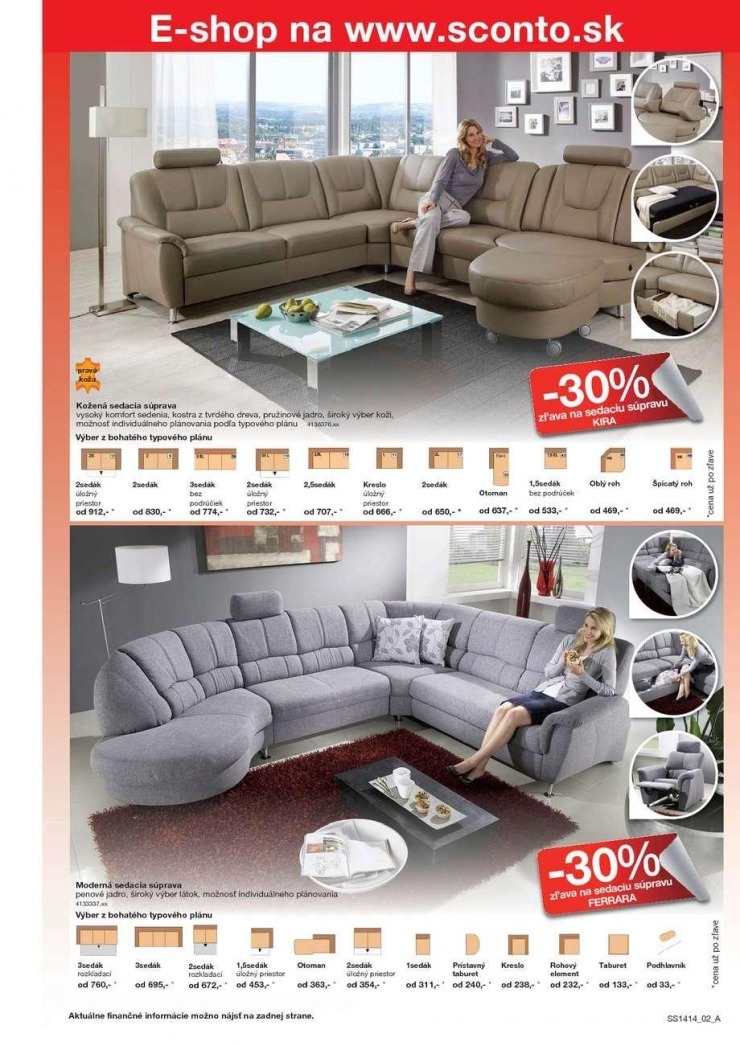 leták akčný leták Sconto nábytok strana 3 leták akčný leták Sconto nábytok strana 3