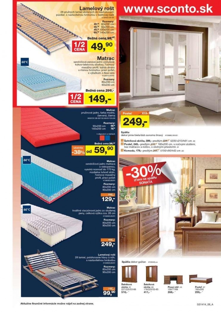 leták akčný leták Sconto nábytok strana 9 leták akčný leták Sconto nábytok strana 9