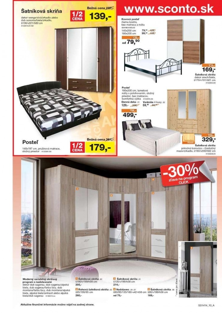 leták akčný leták Sconto nábytok strana 11 leták akčný leták Sconto nábytok strana 11