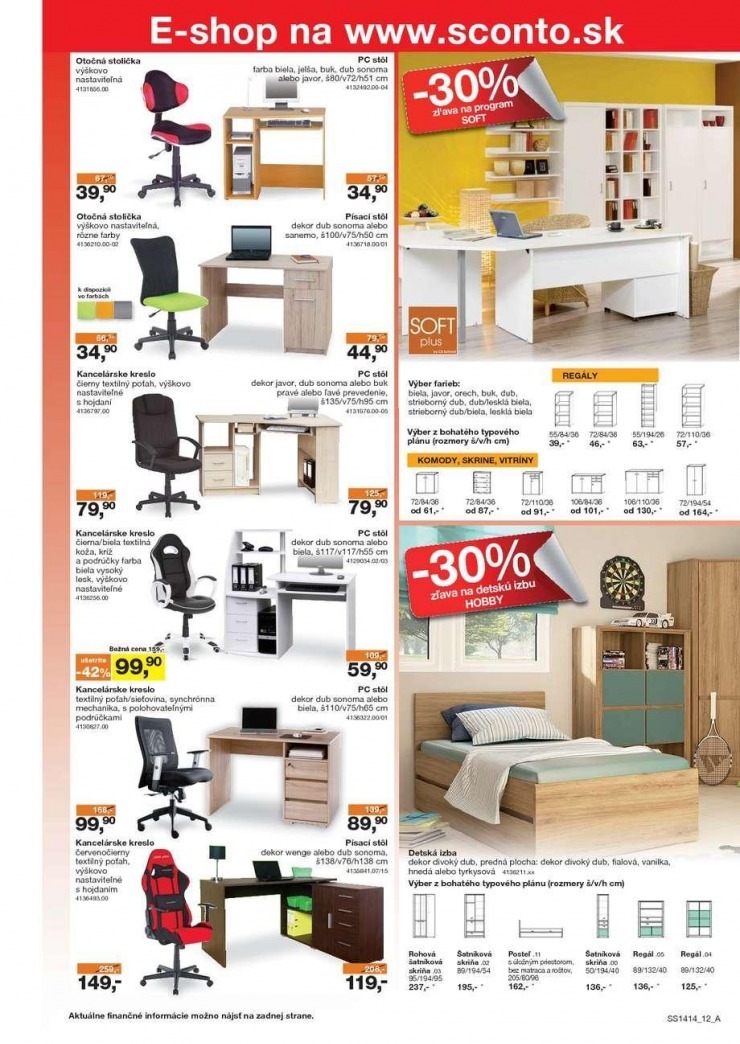 leták akčný leták Sconto nábytok strana 13 leták akčný leták Sconto nábytok strana 13