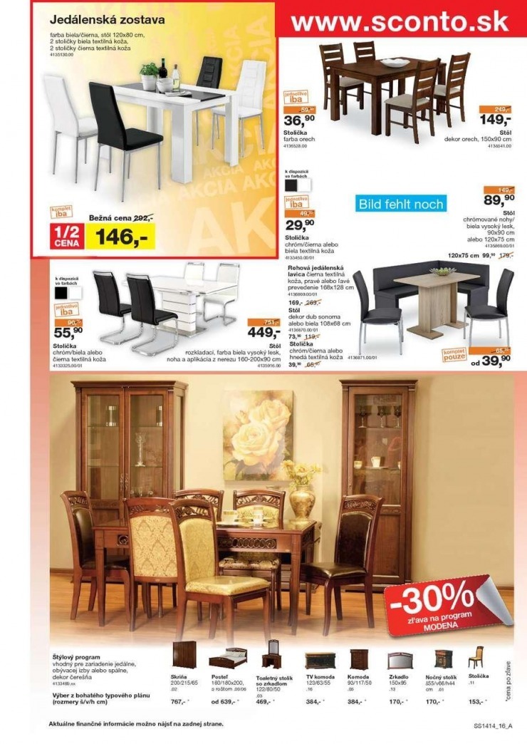 leták akčný leták Sconto nábytok strana 17 leták akčný leták Sconto nábytok strana 17