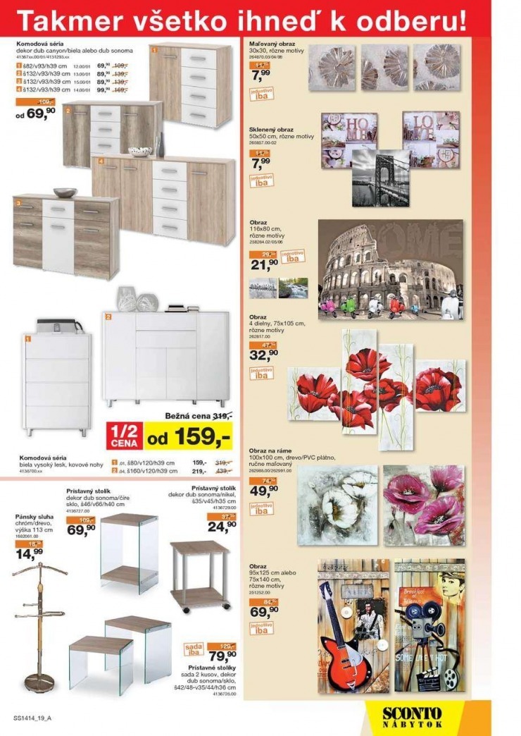 leták akčný leták Sconto nábytok strana 20 leták akčný leták Sconto nábytok strana 20