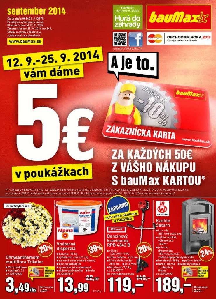 leták bauMax špeciálny leták strana 1 leták bauMax špeciálny leták strana 1