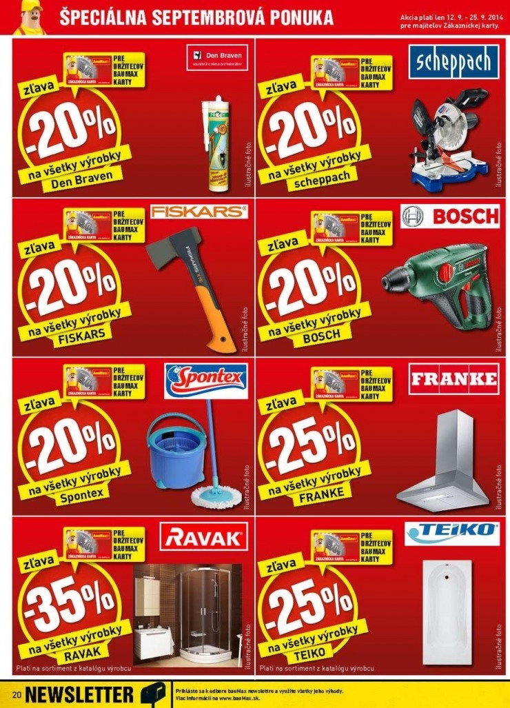 leták bauMax špeciálny leták strana 20 leták bauMax špeciálny leták strana 20