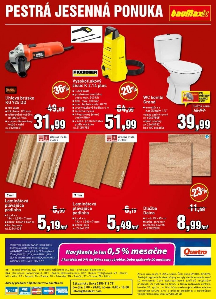 leták bauMax špeciálny leták strana 32 leták bauMax špeciálny leták strana 32