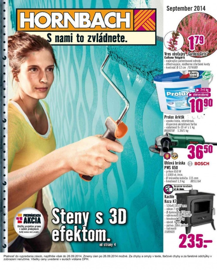 leták HORNBACH akciový leták strana 1 leták HORNBACH akciový leták strana 1