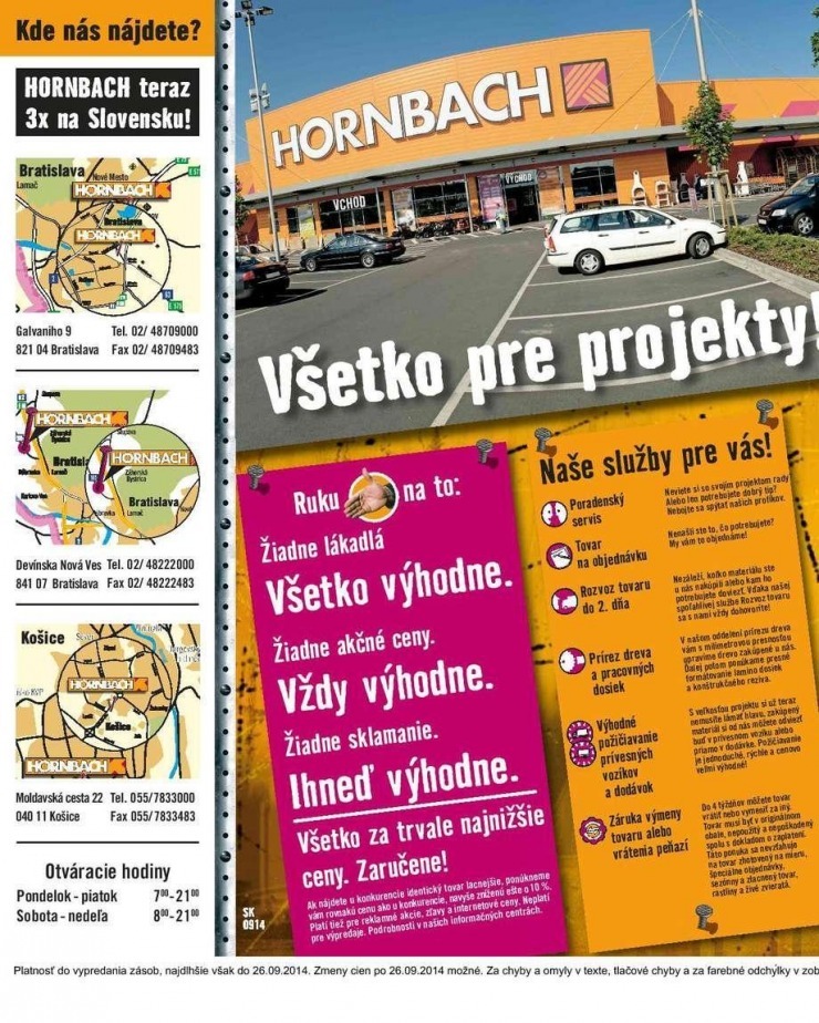 leták HORNBACH akciový leták strana 2 leták HORNBACH akciový leták strana 2