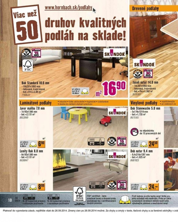 leták HORNBACH akciový leták strana 10 leták HORNBACH akciový leták strana 10