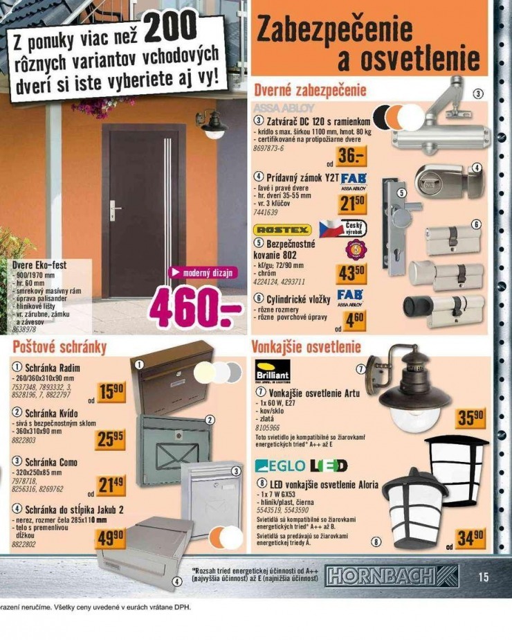 leták HORNBACH akciový leták strana 15 leták HORNBACH akciový leták strana 15