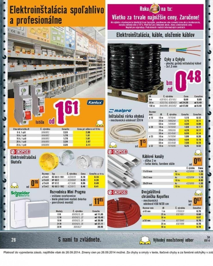 leták HORNBACH akciový leták strana 28 leták HORNBACH akciový leták strana 28