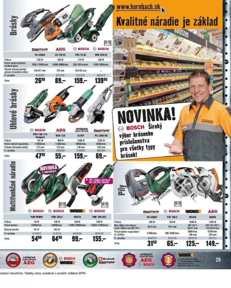 leták HORNBACH akciový leták strana 29 leták HORNBACH akciový leták strana 29