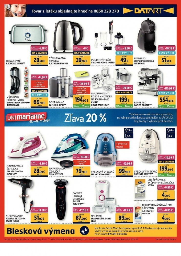leták špeciálny leták Datart strana 2 leták špeciálny leták Datart strana 2
