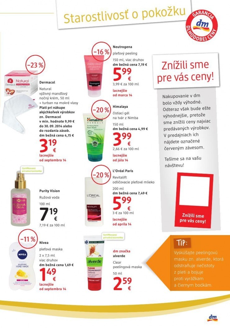 leták dm drogerie aktuálny leták strana 5 leták dm drogerie aktuálny leták strana 5