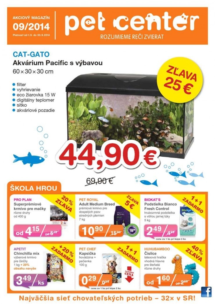 leták mimoriadný leták Pet Center strana 1 leták mimoriadný leták Pet Center strana 1