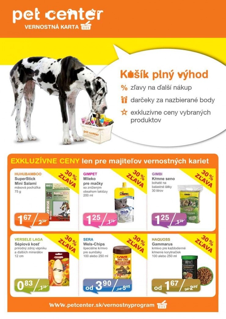 leták mimoriadný leták Pet Center strana 4 leták mimoriadný leták Pet Center strana 4