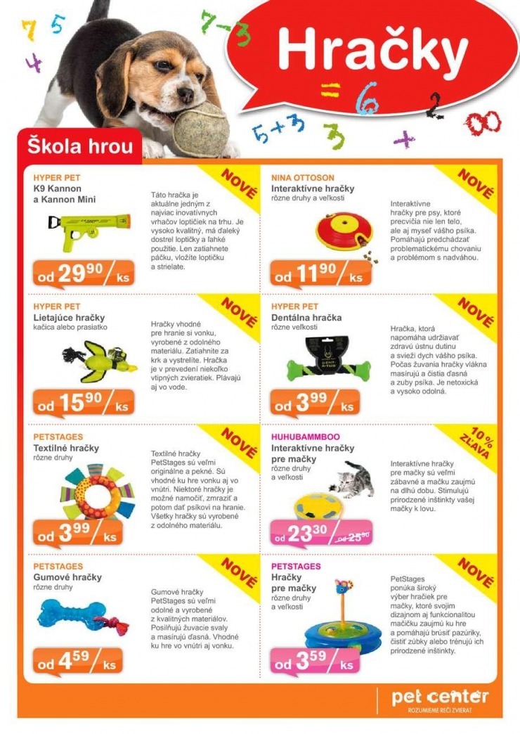 leták mimoriadný leták Pet Center strana 7 leták mimoriadný leták Pet Center strana 7