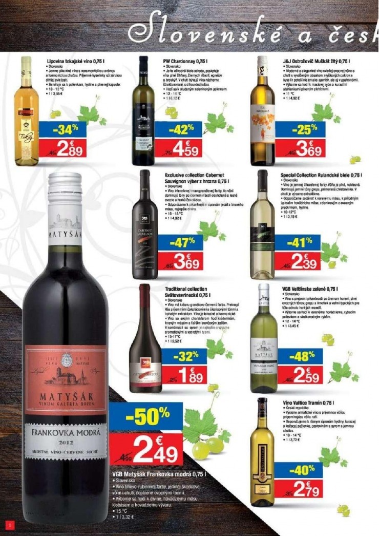 leták Carrefour - katalóg vína strana 6 leták Carrefour - katalóg vína strana 6