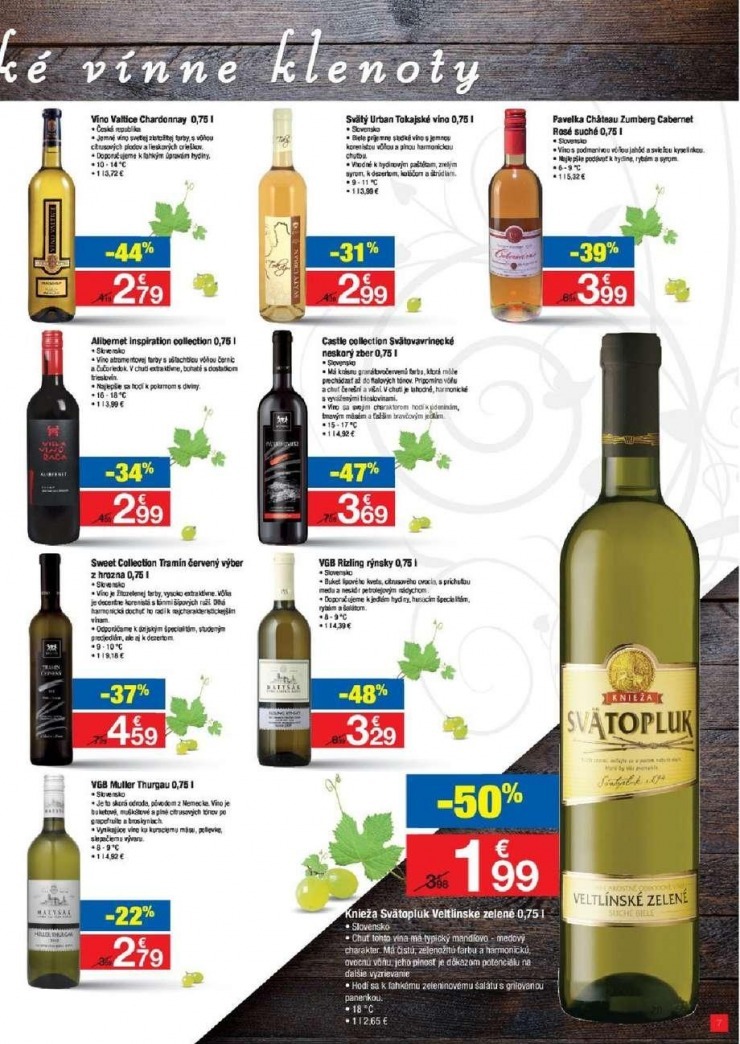 leták Carrefour - katalóg vína strana 7 leták Carrefour - katalóg vína strana 7