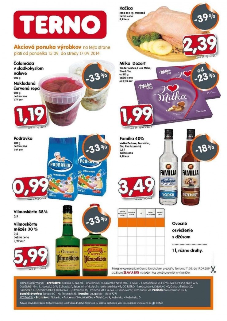leták TERNO mimoriadný leták strana 8 leták TERNO mimoriadný leták strana 8