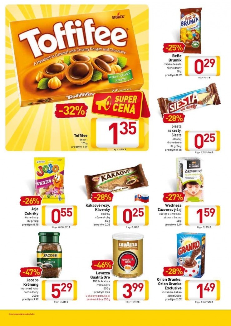 leták mimoriadný leták Billa strana 8 leták mimoriadný leták Billa strana 8