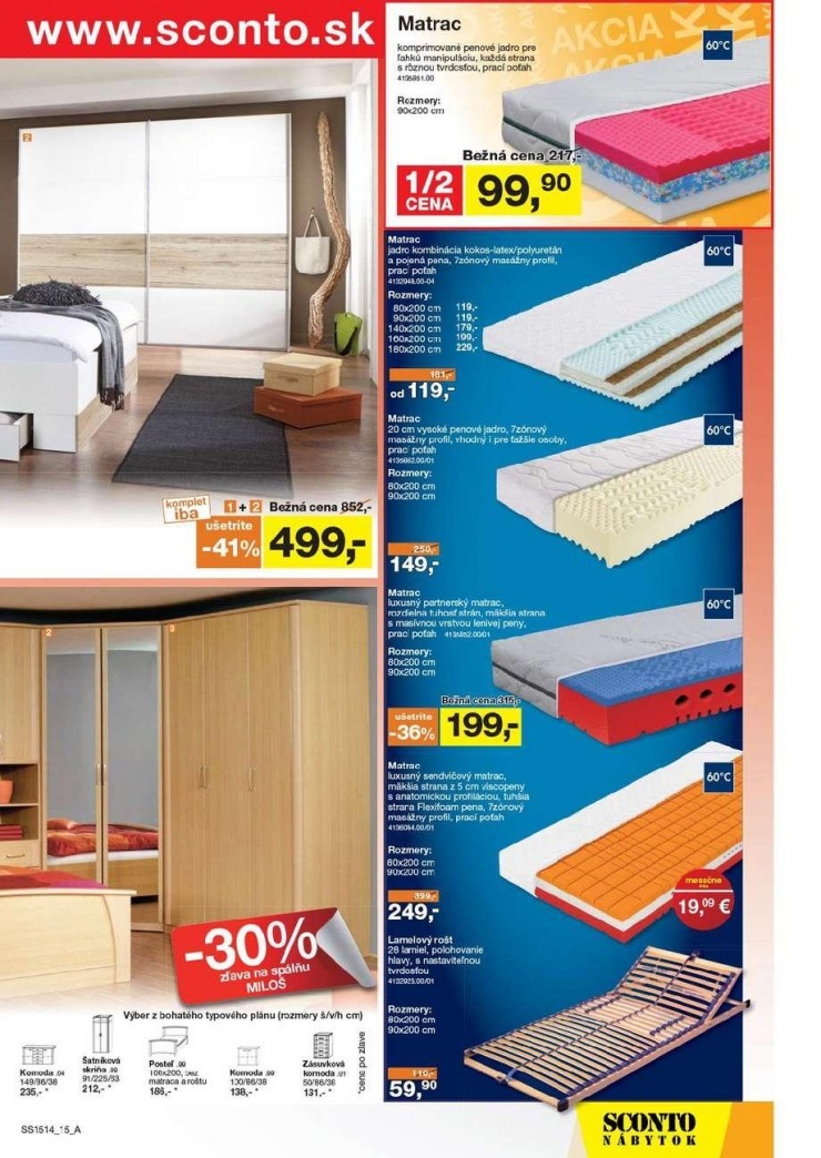 leták aktuálny leták Sconto nábytok strana 15 leták aktuálny leták Sconto nábytok strana 15