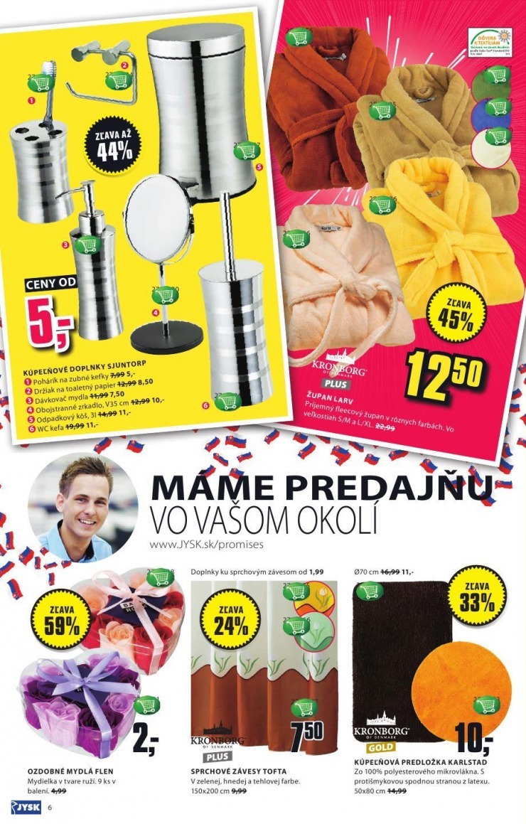 leták extra ponuka Jysk strana 6 leták extra ponuka Jysk strana 6
