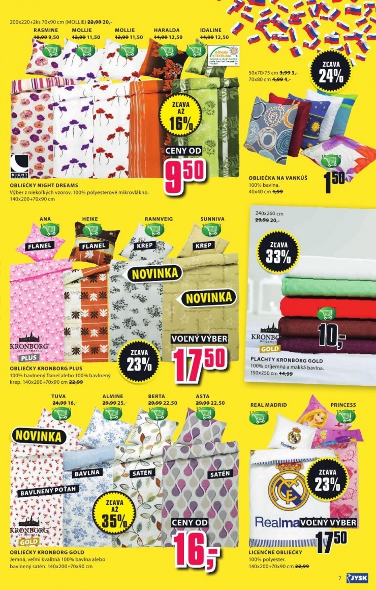 leták extra ponuka Jysk strana 7 leták extra ponuka Jysk strana 7
