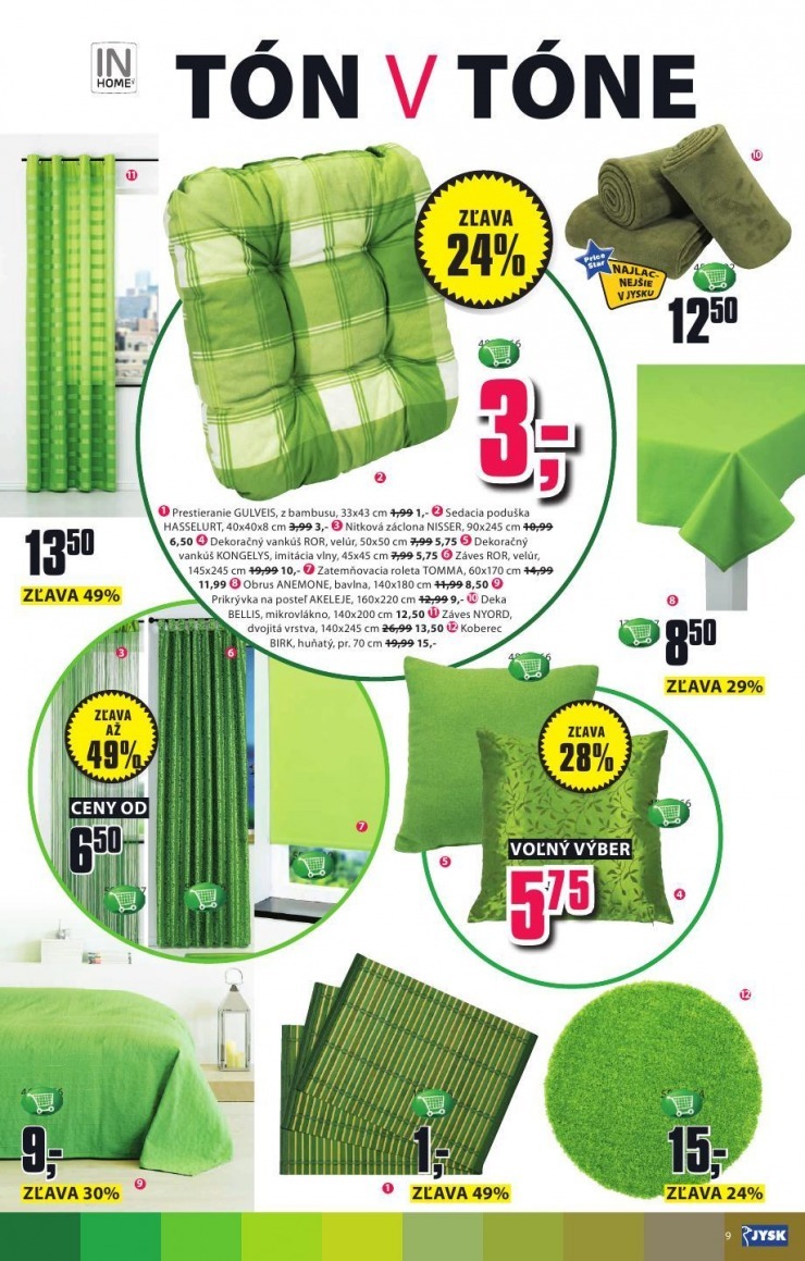 leták extra ponuka Jysk strana 9 leták extra ponuka Jysk strana 9