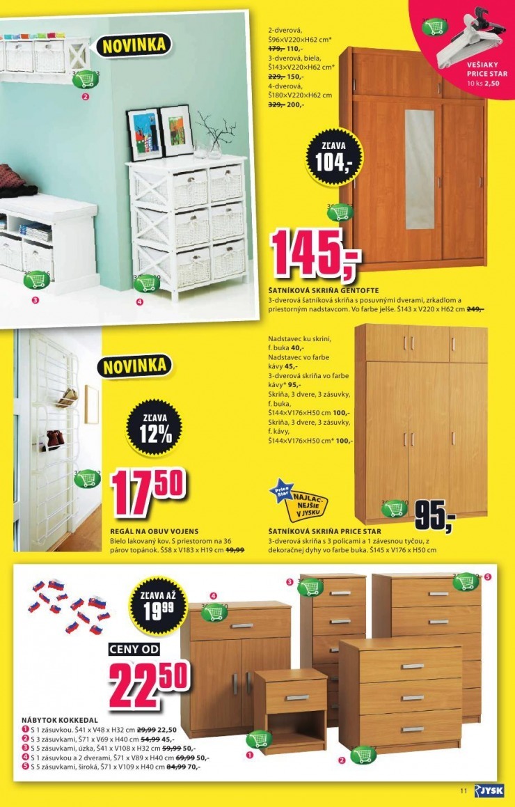 leták extra ponuka Jysk strana 11 leták extra ponuka Jysk strana 11