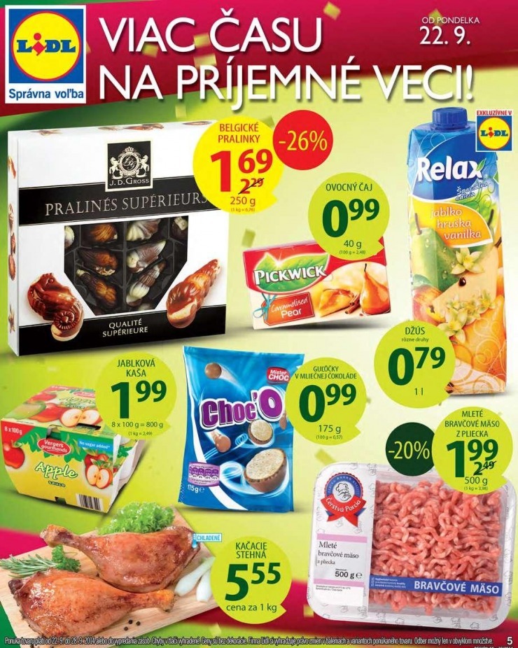 leták akciový leták Lidl strana 5 leták akciový leták Lidl strana 5
