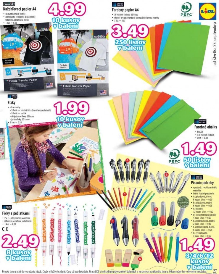 leták akciový leták Lidl strana 27 leták akciový leták Lidl strana 27