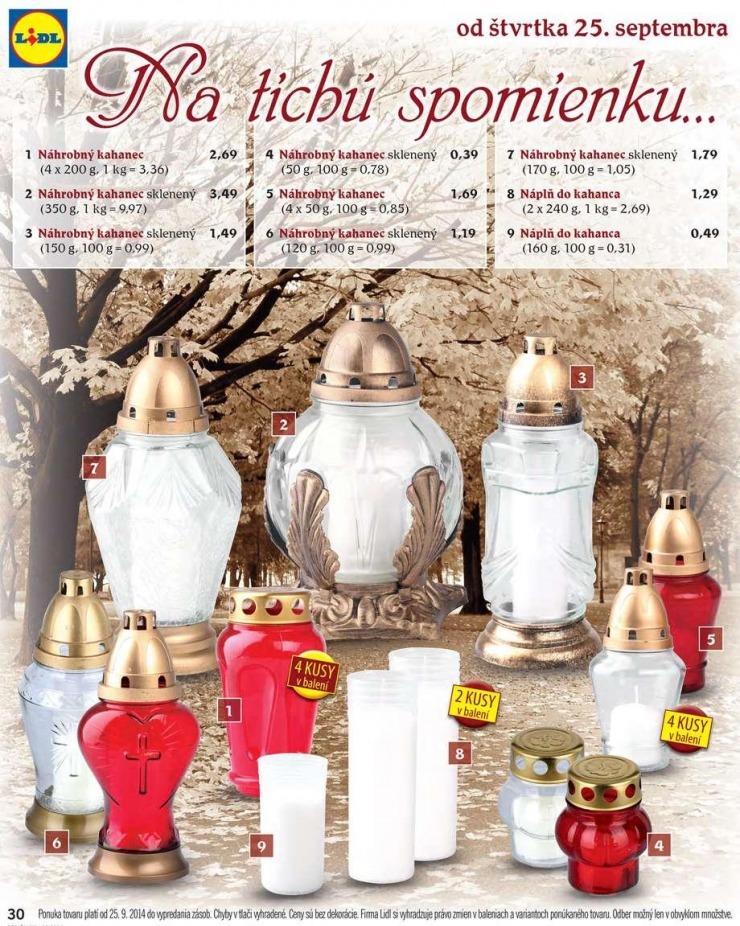 leták akciový leták Lidl strana 30 leták akciový leták Lidl strana 30