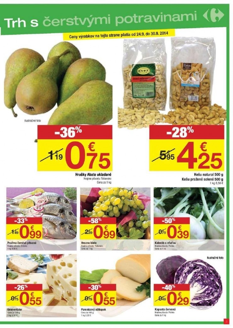 leták Carrefour akciový leták strana 3 leták Carrefour akciový leták strana 3