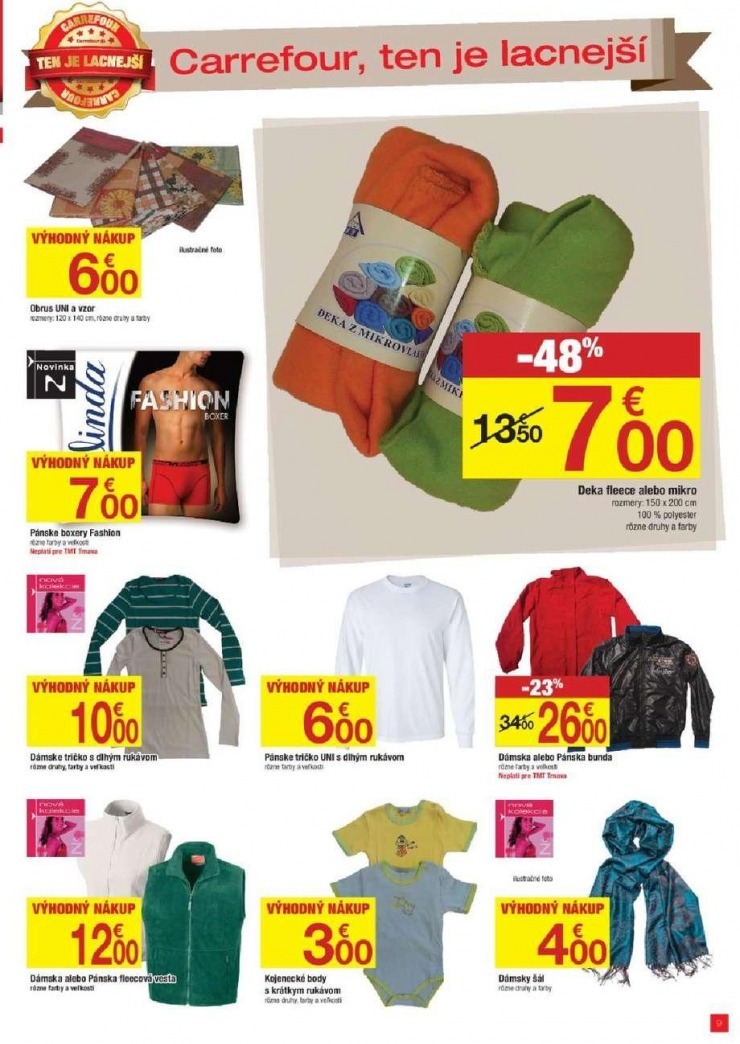 leták Carrefour akciový leták strana 9 leták Carrefour akciový leták strana 9