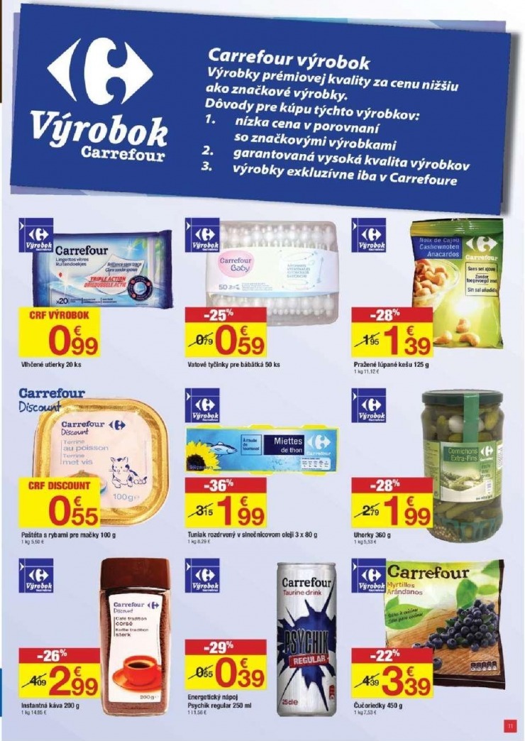 leták Carrefour akciový leták strana 11 leták Carrefour akciový leták strana 11