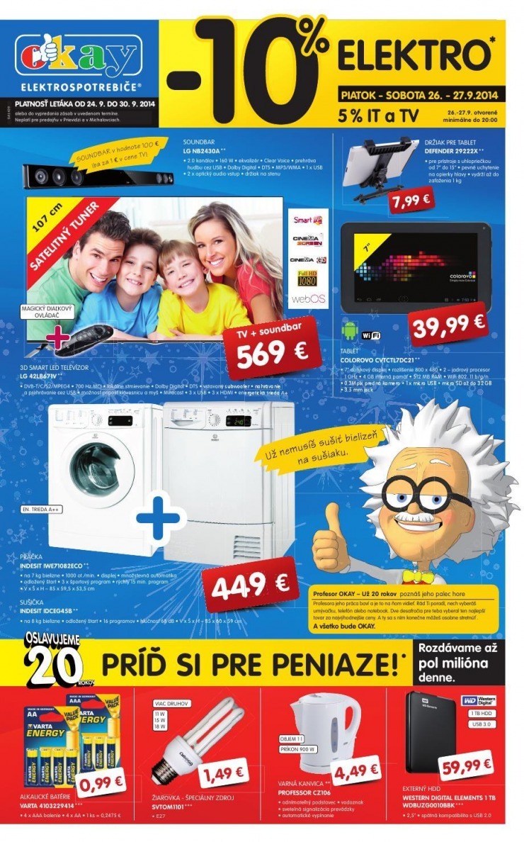 leták akčný Okay leták strana 1 leták akčný Okay leták strana 1